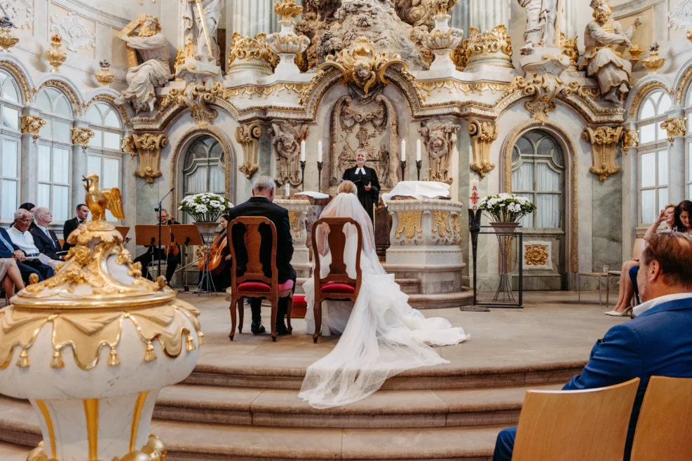 Hochzeitsfotograf Frauenkirche Dresden- Melanie Kunert Fotografie